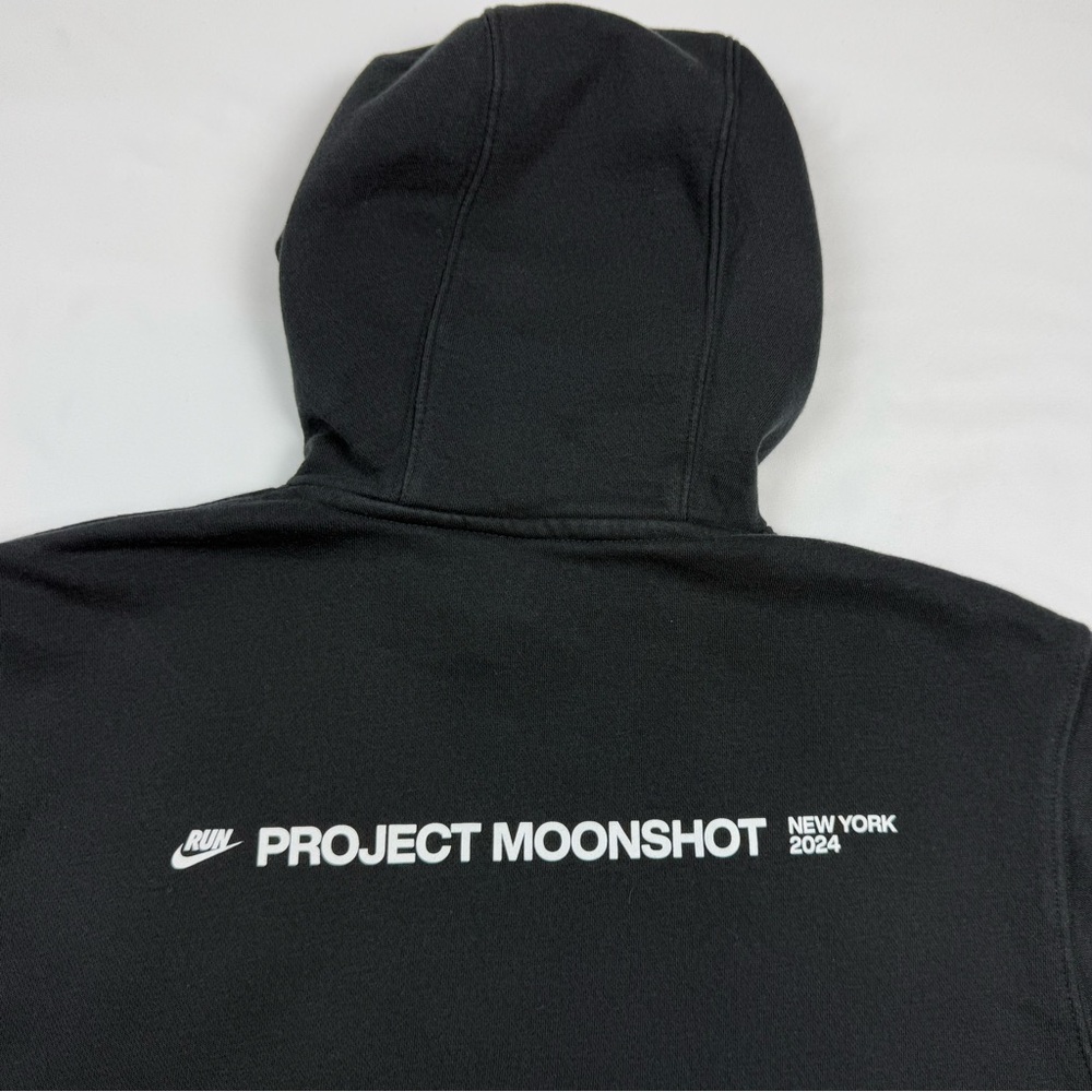 Nike Run Project Moonshot NYC Womens Hoodie Sweatshirt Sz Medium Loose Fit C5